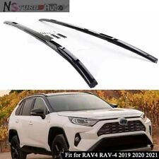Aluminum Fits for RAV4 RAV-4 2019-2024 Roof Rail Rack Side Rail Bar Holder