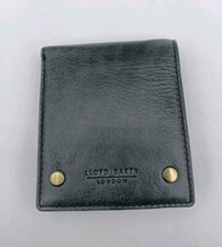 Lloyd Baker London Wallet Grey Leather - New 