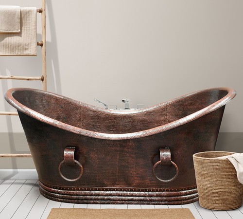 Rustic heavy solid - heavy, copper