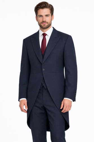 Navy blue tailcoat magee grade - tailcoat,