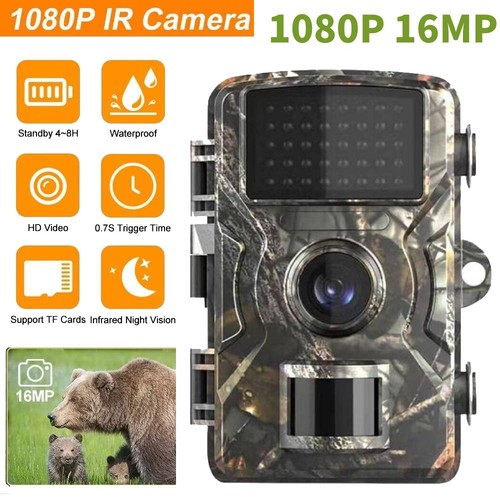 1080p trail camera 16mp - camera,