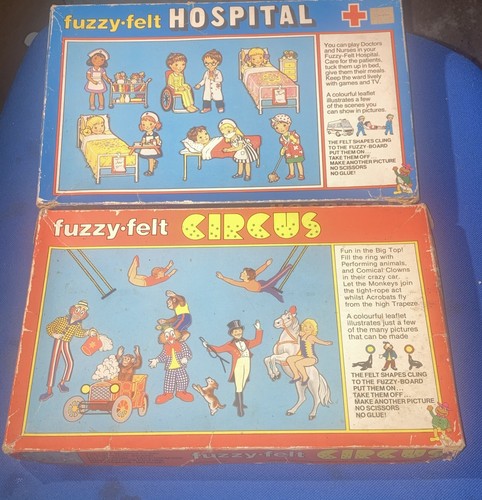 Vintage fuzzy felt - vintage,