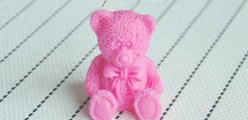 Silicone bear mould - mould, 3d