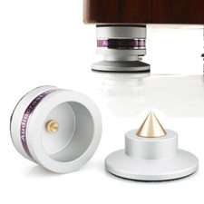 4Pcs Amp Turntable Isolation Feet HiFi Speaker Subwoofer Spike Pad Cushion