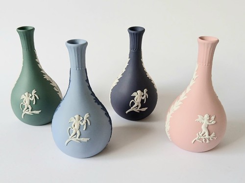 Wedgwood bud vases jasper - wedgwood, x