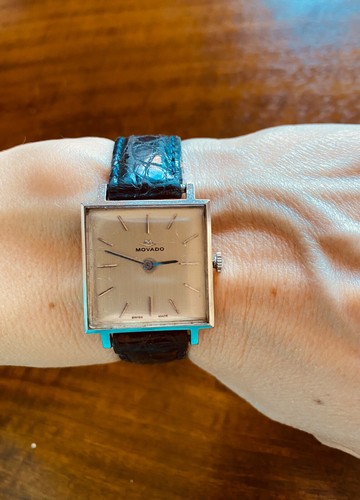 Vintage movado square - vintage, watch