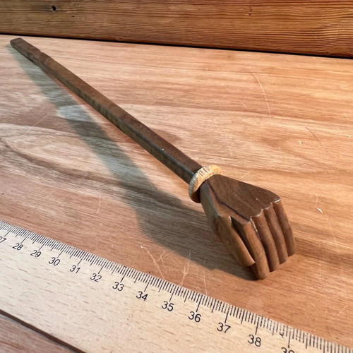 Vintage wooden back scratcher - vintage,