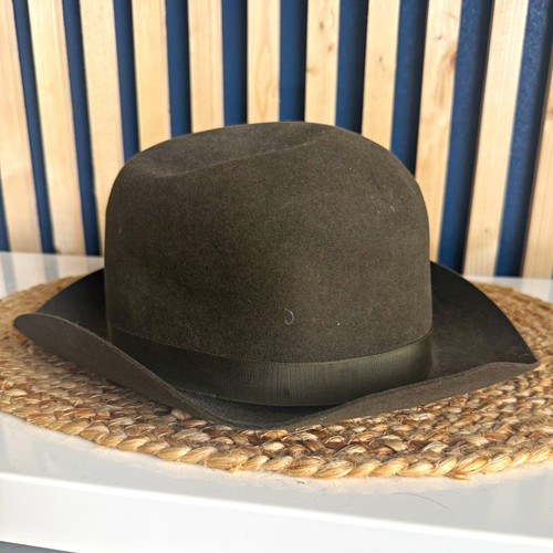 Men black felt bowler hat - men’s,