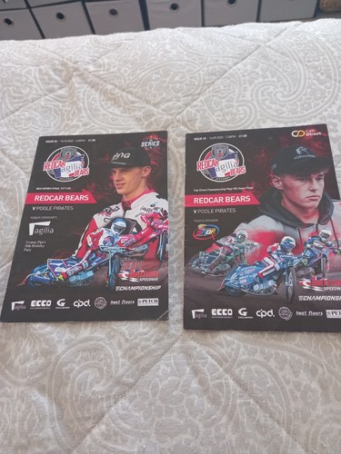 Speedway programmes redcar - programmes,