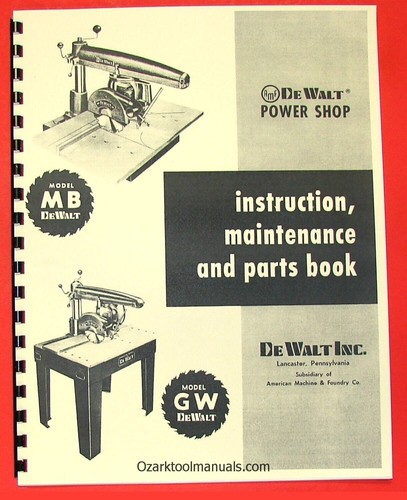 Dewalt radial arm saw - ,