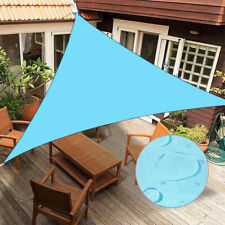 Triangle Sun Shade Sail Waterproof Canopy Block UV Sunscreen Patio Awning Cover