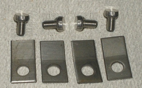 Hunter stove glass - glass, clips,