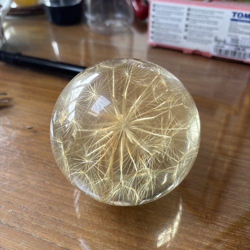 Lucite paperweight hafod - lucite,
