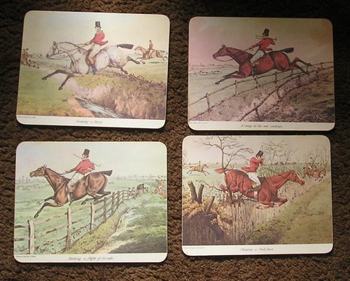 Clover leaf table mats - 8,