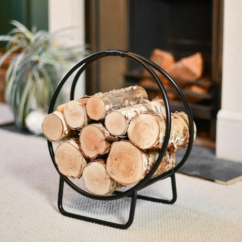 Black contemporary circular - black,