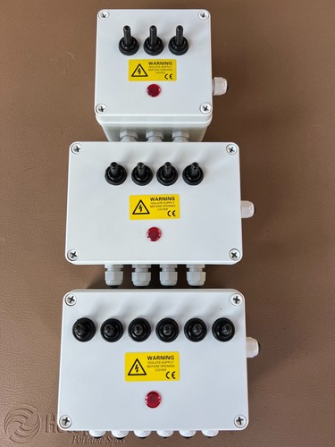 Garden pond switch - switch, box