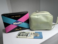 NEW Vintage Minolta MINI-35 Projector; Auto changer; New Old-Stock Unused READ