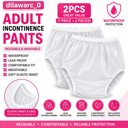 2pcs adult incontinence pants - 2pcs,
