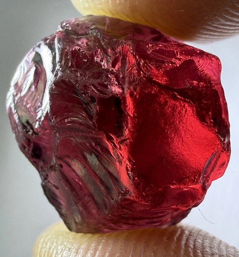 Natural garnet - ct,