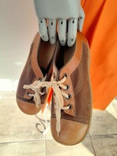 70s Unisex eyelet lace up