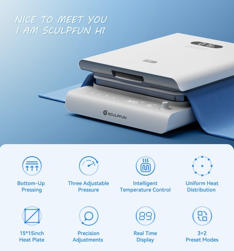 Sculpfun auto heat press - auto,