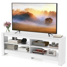 Corner TV Stand with Power