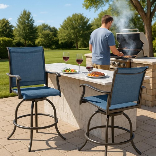 Isabella outdoor swivel - swivel, bar