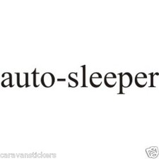 AUTO-SLEEPER - (STYLE 3) - Motorhome Name Sticker Decal Graphic - PAIR