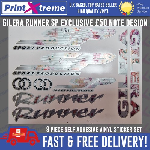 Gilera runner stickers - runner,