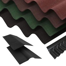 Corrugated Roof Sheet Bitumen Shed Garage Barn Lean-to Roofing Gutta Guttapral