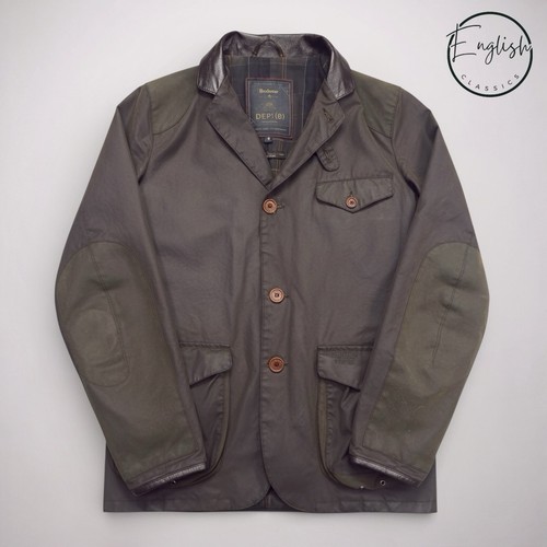 Barbour dept commander wax - b,