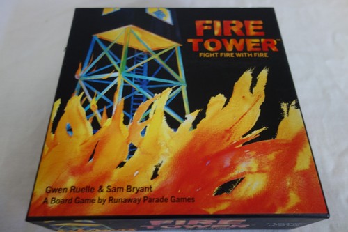 Fire tower board - game, fight