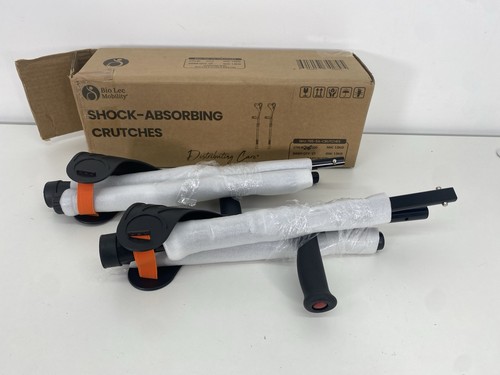 Shock absorbing elbow crutches - shock,