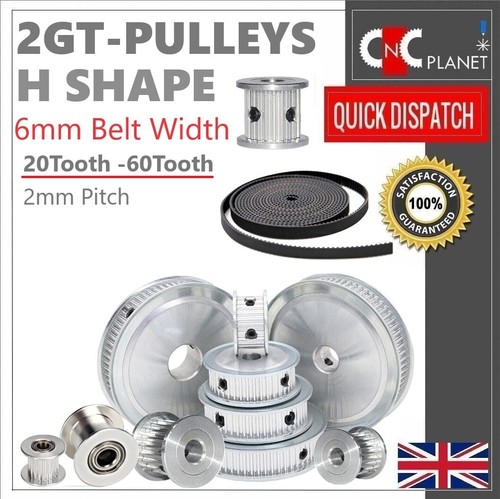 Gt2 6mm timing belt smooth - timing,