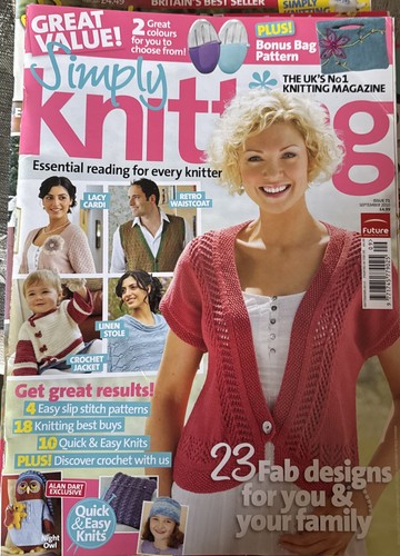 Simply knitting magazine - knitting, no