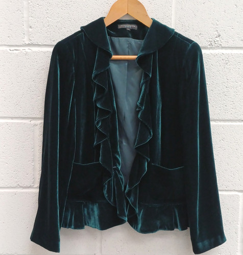 Vtg teal green betty jackson - green,