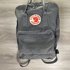 Fjallraven Kanken Water Resistant Backpack Black Work Travel Laptop Daily