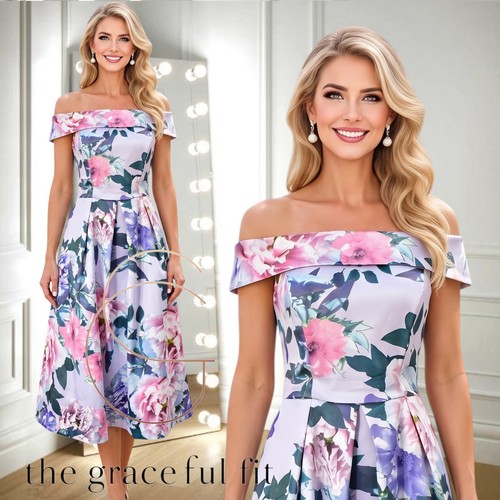 Debut size lilac bardot - size,