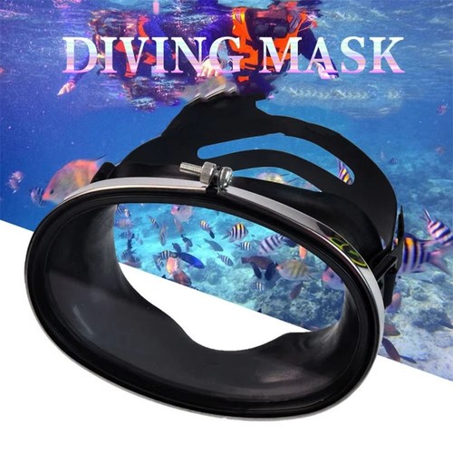Oval diving mask - mask, spearfishing