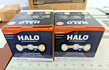 (2 Pack) White Twin Head 300 Watt Floodlight Corrosion & Weatherproof [C8S2]