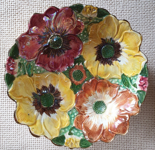 Kensington ware floral lustre - ware,