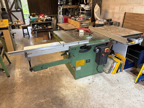 Sliding panel saw - , table