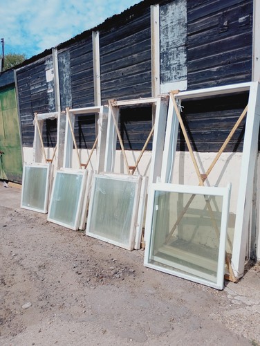 Wooden double glazed sash - double,