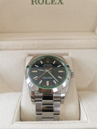 Rolex milgauss men black - rolex, men's