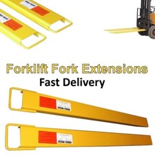 Heavy Duty Forklift Fork Extensions - Available in many sizes FREE FAST DELIVERY
