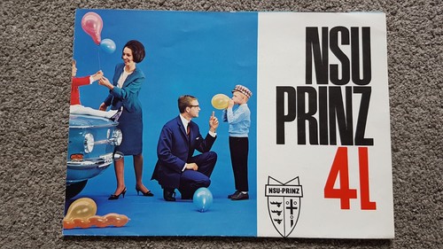 Nsu prinz sales brochure - 4l,