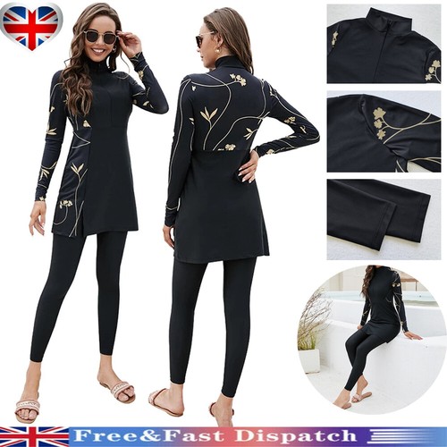 Full cover swimsuit muslim - full,