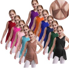 Kids Girls Rhinestones Lyrical