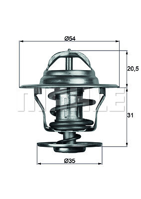 Fits mahle 87d - mahle,