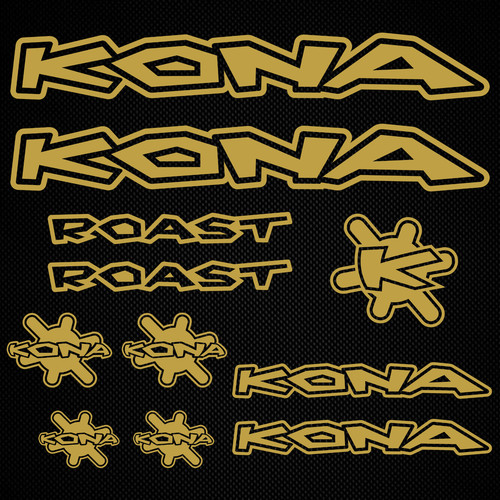 Kona mountain bike - , stickers